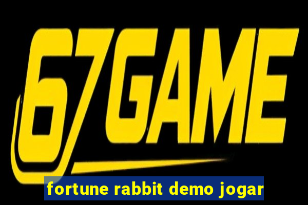 fortune rabbit demo jogar